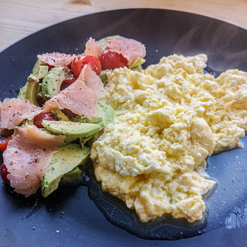 Srumble vai sakasītā omlete